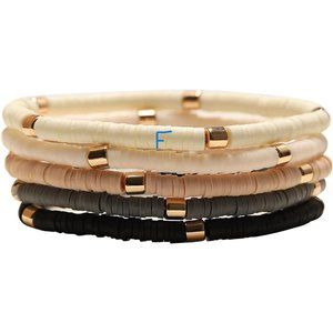 New Surfer Heishi Clay Bead Bracelets for Women Bohemian Stackable Evil …